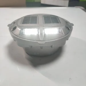 Solar Deck Lights Outdoor Waterproof Dock Lamp LED Warning Step Solar Driveway Lights for Sidewalk Stair Ground Path