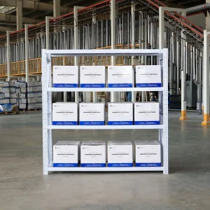 Heavy Duty Industrial Steel Shelving Rack Adjustable Metal Shelves 1000KG Load Capacity Powder Coated Shelf