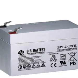 B. B. Series Bp1.2-12fr 12V VRLA Rechargeable Battery Non-Spillable Vertical &amp; Horizontal Installation for UPS, Medical Equipment, Securiy Systems