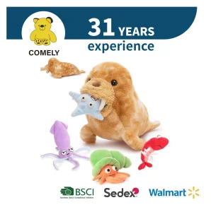 Plush Customized Stuffed Toy Teddy Custom Factory Creative Doll Baby Logo Eco Plushies Dolls Wholesale Hot
