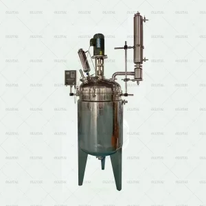 Ollital 5L Chemical Jacketed Stainless Steel Multifunctional Reactor