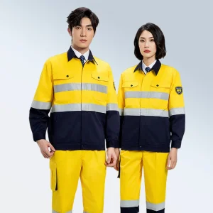 Ropa de Trabajo Protectora Uniforme Industrial 65/35 Poliéster Algodón Reflectante Antiestático Ropa de Seguridad para Fábrica