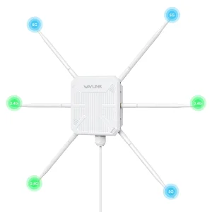 Wavlink WiFi6 Ax3000 Wn588hx3 Dual Band Wireless WiFi Extender Outdoor Access Point IP67 WiFi Router