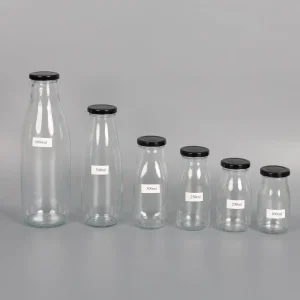 Beverage Milk Juice Glass Bottles