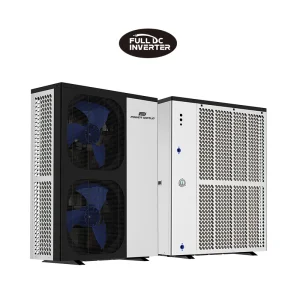 Eco-Friendly R32 Carel Controller Hotel or Commercial Full DC Inverter Heat Pump Storage Water Heater