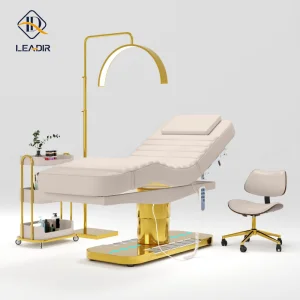 Modern Style Curved Lash Bed Beauty Electric Spa Equipment
