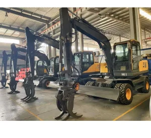 Zero Tail Swing Mini Excavator for Confined Space and Urban Work Sites