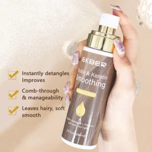 Natural Biotin Leave-in Conditioner Spray Amino Acid Luxury Moisturizing Hair Growth Serum Product Hair Care Private Label