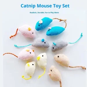 Modern Eco-friendly Interactive Cat Toys Plush Mouse