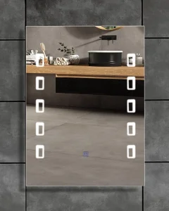 CE Approved Wall Mounted Rectangle Bathroom Decorative Mirror