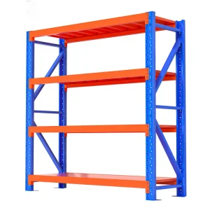 Factory Customized 500KG Heavy-Duty Warehouse Rack Adjustable Height Pallet Shelving for Industrial Storage Easy Assembly