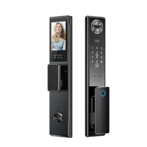 Face Recognition Smart Door Lock 6068 Mortise Tuya WiFi Fingerprint Cerradura Inteligente Digital Lock with Camera for Home