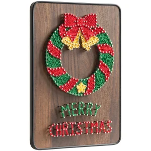 Custom Christmas Diy String Art Kit