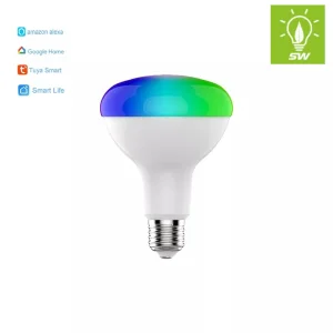 Smart Mushroom LED RGB WiFi Remote Control Lamp Dimmable Lighting R39/50/63/80 5W 7W 8W 9W 12W 15W Light ERP EMC Reflector LED Bulb