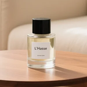 Women Perfume Bottle 50ml Glass Atomizer with Gold Trim Embossed Design for Luxury Fragrances Fine Mist Sprayer