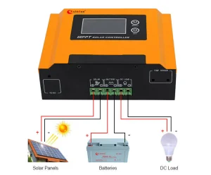 30A 50A 100A 12V 24V 48V Smart MPPT Solar Panel Power Charge Controller