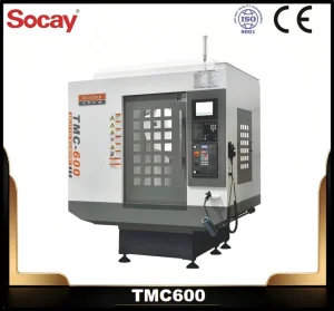 Socay-Tmc600 CNC 3/4/5 Axis Vmc Tapping Machine Milling Machine Compact Machining Center Drilling Machine