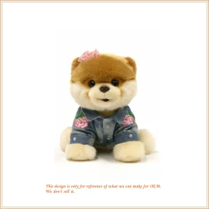 Plush Pleasant Puppy Dog with Jacket Hot Selling