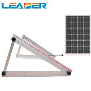 556/712/1040mm for Solar Panel Adjustable Triangle Aluminum Roof Mounting Bracket