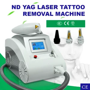 2018 Portable Long Pulse 1064nm 532nm 1320nm Pigments Tattoo Removal Machine Q Switched ND YAG Laser