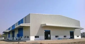 Column-Free Large Span Steel Structure Aircraft Hangar and Heavy Equipment Storage Facility