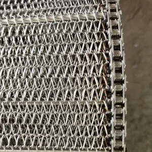 Smooth Running Stainless Steel Galvanized Steel Chain Driven Spiral Wire Mesh Conveyor Belt with Customized Size