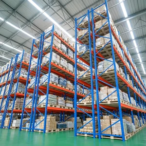 European Standard Selective Pallet Racking Heavy Duty Warehouse Steel Pallet Storage Rack