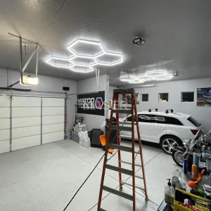LED Hexagon Garage Light