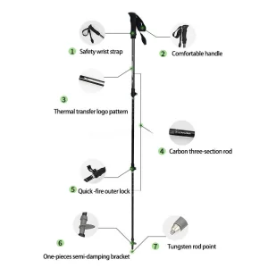 Carbon Fiber Trekking Pole