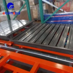 Customize Selective Push Back Pallet Racking for Industrial Warehouse