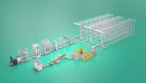 Efficient Horizontal Screw Feed Packaging System Asp-50 Model