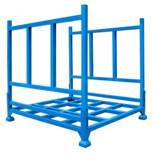 Metal Convenient Foldable Stacking Racks for Warehouse Storage