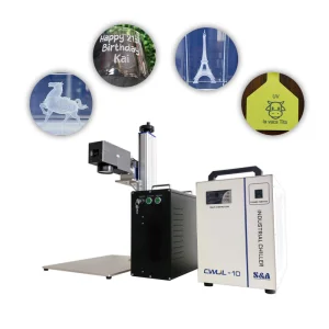 3d 3W 5W 3D UV Laser Marking Machine UV Laser Engraving Machine for Glass Bottle Sunglass Plastic Stone Acrylic