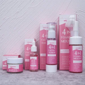4 in 1 Face Skin Care OEM Custom Logo