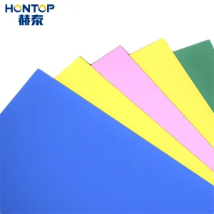 High Impact Anti Scratch Transparent Colorful Lamination Gag Sheet China Supplier Die Cutting Rigid Pet PETG Film