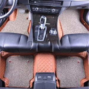 3D Custom Luxury Anti Slip Waterproof Cleaner Universal 3 Pieces PVC Car Floor Mat Car Mat
