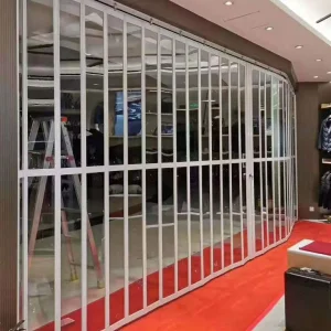 Modern Anti-Theft Plastic Front Entry Armored Door with Finished Surface for Commercial Workshop &amp; Supermarket