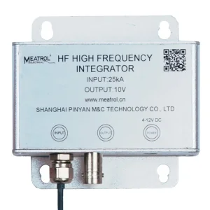 Lightning Current Measurement High Frequency Converter Rogowski Coil Integrator Current Sensor