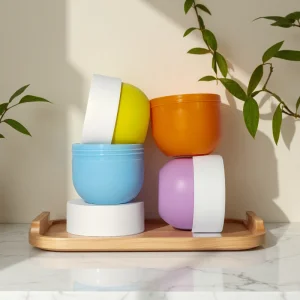 200g 500g Personal Care Use Package Jar Skincare Packaging Jar Container Lotion Jar With Screw Cap for Cosmetic