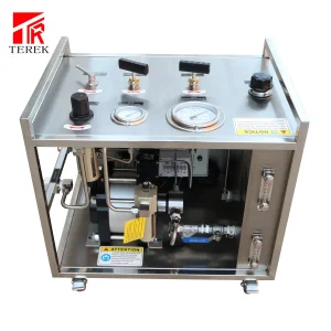 Terek Best Price Pneumatic Hydro Water Testing Pump Laboratory Equipment with Recorder
