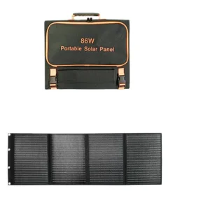 Foldable Solar Panel Vehicle Charging