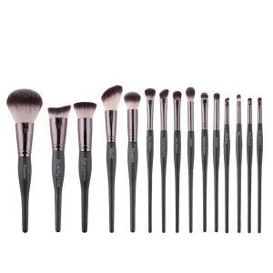 trending product eco friendly wood makeup brushes set brochas de maquillaje