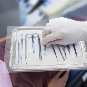 SJ Disposable 500pc/box Plastic Protective Sleeve 10.5x14inch Dental Instrument Tray Covers