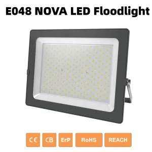 OUTLUX E048EI 200W Linear Dob LedSmd Exterior Stadium Spotlight Wall Lighting Floodlight Lamp Reflector Slim Outdoor Flood Light