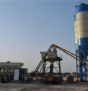 High-Output Concrete Batching Plant: Maximize Production Capacity Hzs25 M3/H