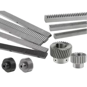 Spur Helical Gear Pinion Straight Steering Rack for Door Window Sliding Gate