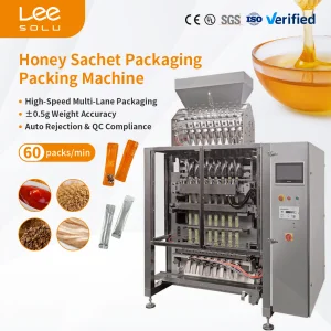 Fully Automatic High Speed Honey Sachet Packaging Machine