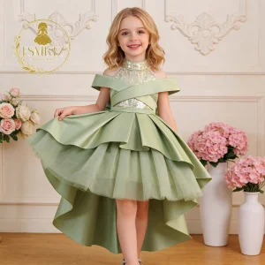 Elegant O-Neck Dress