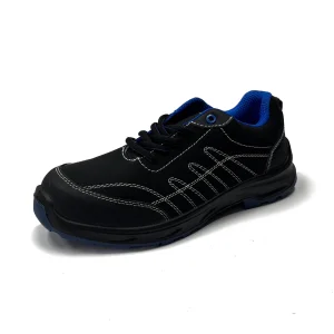 Black Nubuck Safety Boots