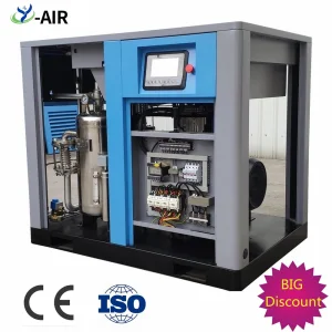 7.5kw-45kw Best Price General Industrial High Efficiency Sielnt Oil Free / Oilless Water Lubricate Single Screw Dental Air Compressor for Medical /Food